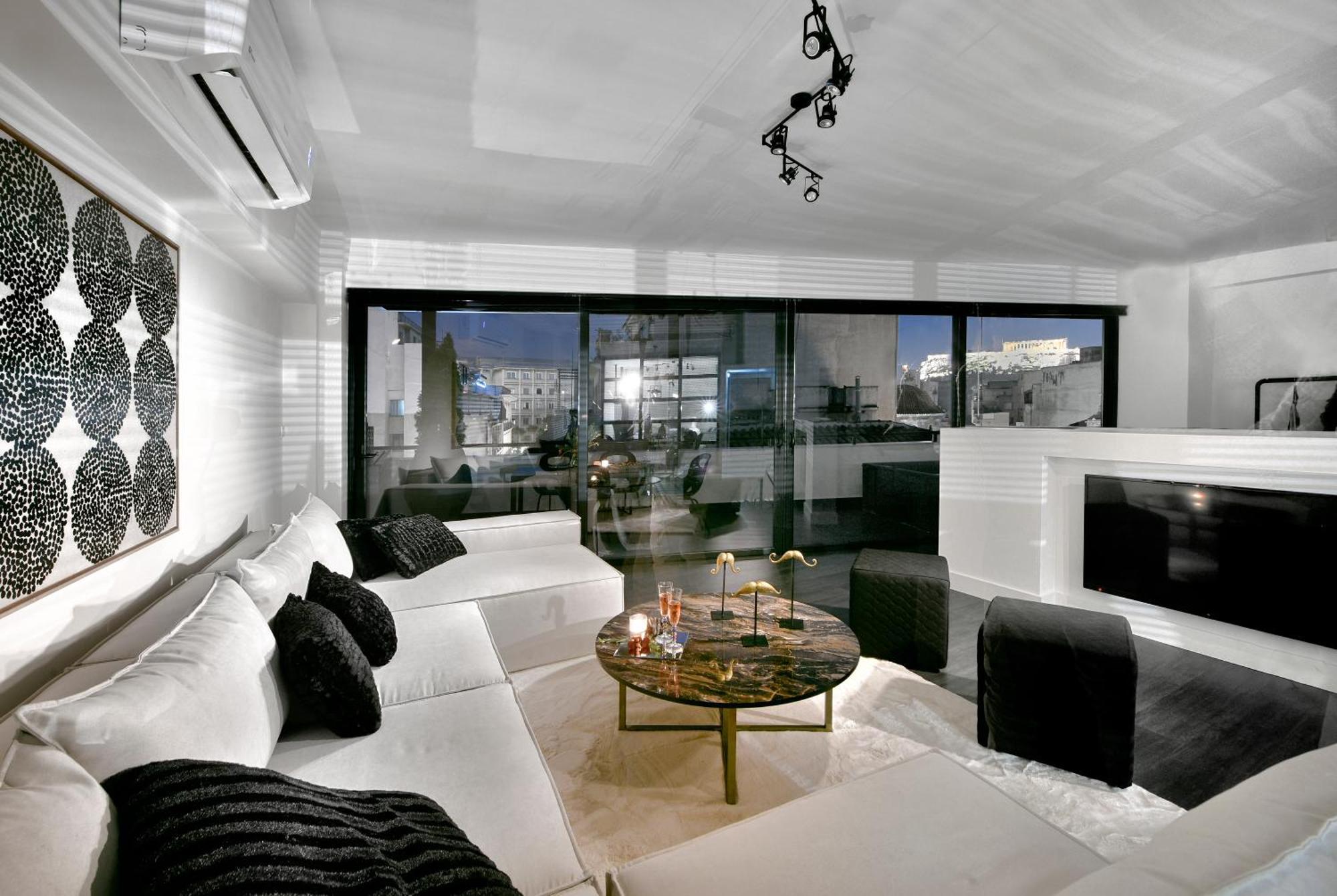 Ater Albus By K&K Apartman Athén Szoba fotó