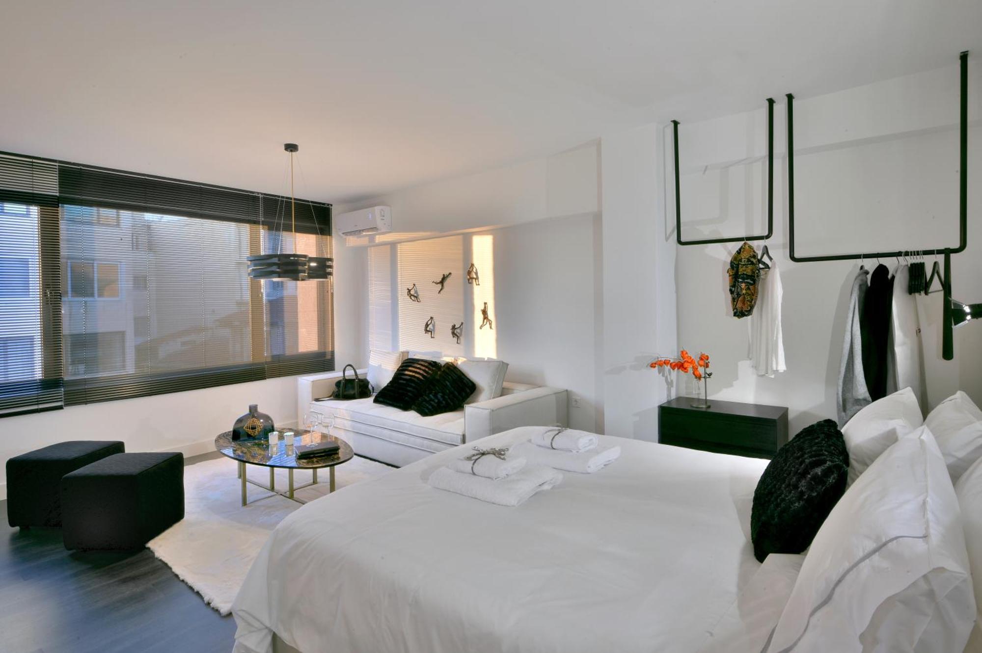 Ater Albus By K&K Apartman Athén Szoba fotó