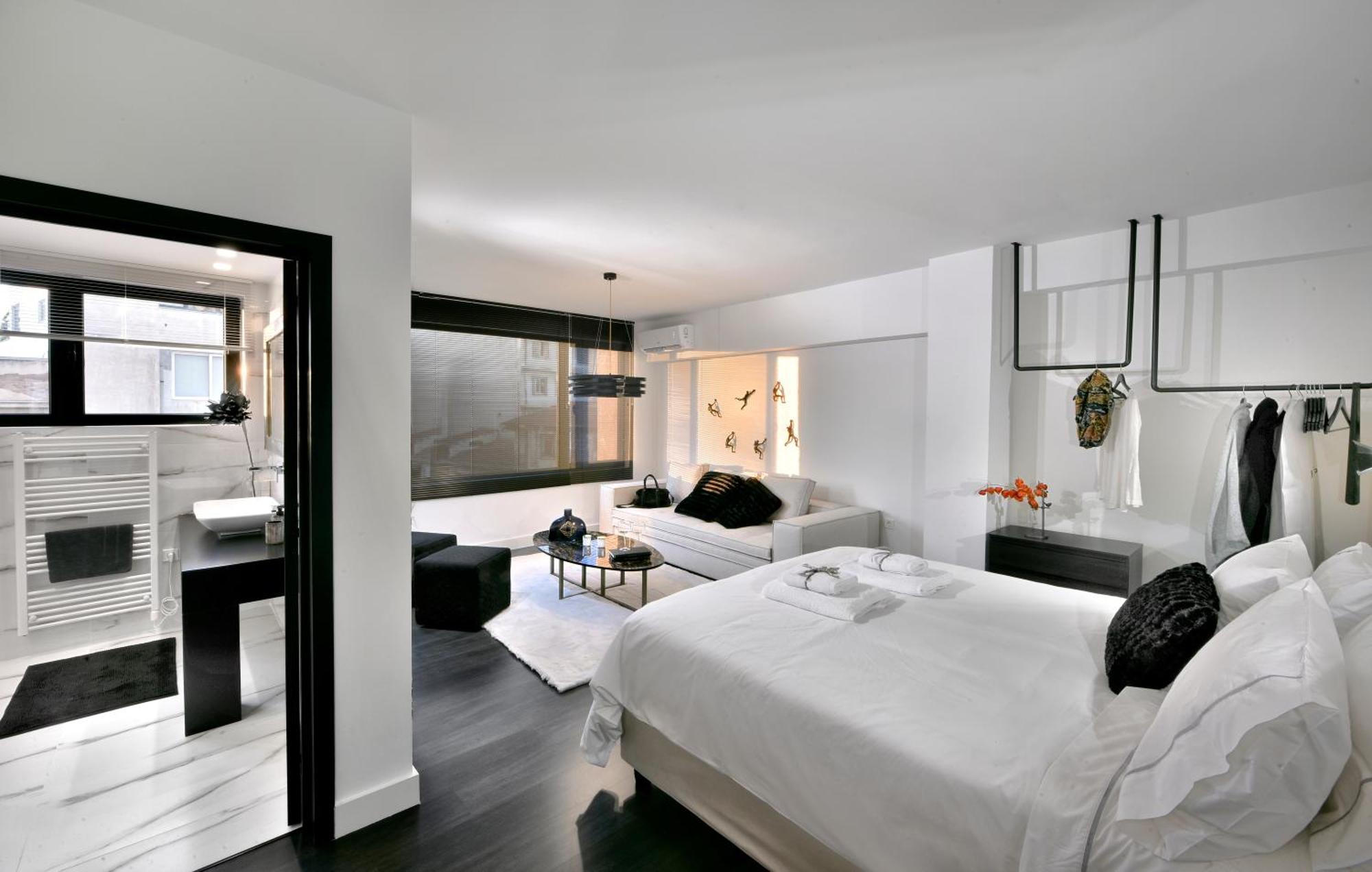 Ater Albus By K&K Apartman Athén Szoba fotó