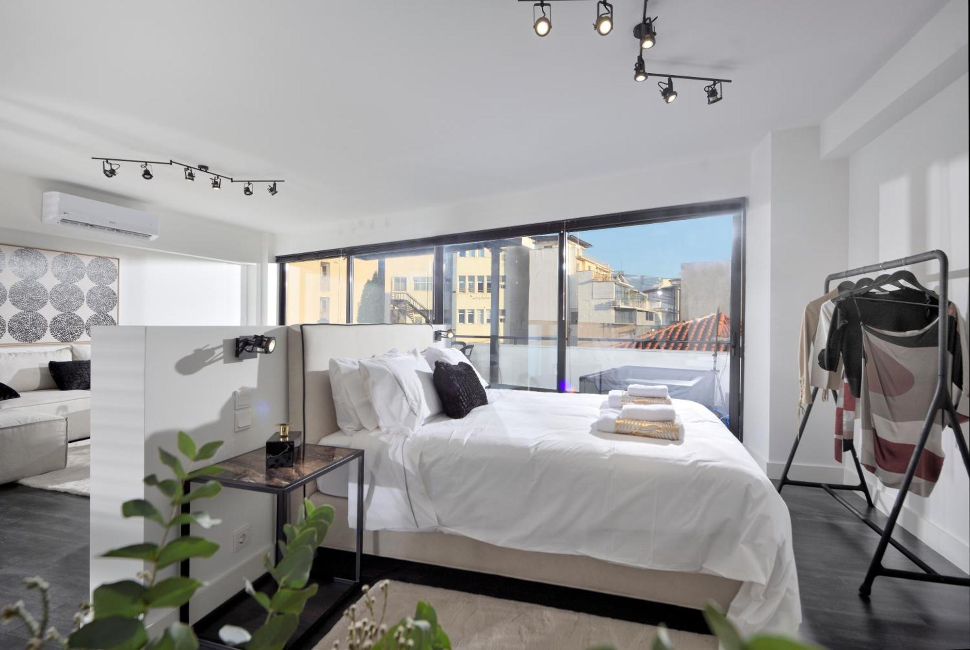 Ater Albus By K&K Apartman Athén Szoba fotó